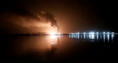 Drone rusești au lovit o navă cu GPL, lângă Ismail. Sătenii din Plauru au fost evacuați la Ceatalchioi