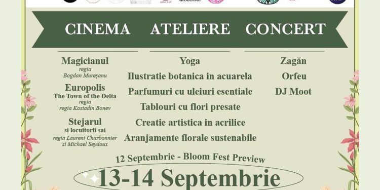 BLOOM FEST pe Ciuperca, în zona Rozarium-ului