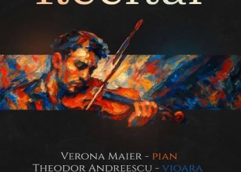 Recital extraordinar la Casa Avramide/ În fața melomanilor tulceni, concertmaestru Theodor Andreescu și pianista Verona Maier