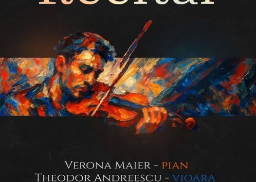 Recital extraordinar la Casa Avramide/ În fața melomanilor tulceni, concertmaestru Theodor Andreescu și pianista Verona Maier