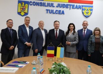 Vizită la Tulcea a Excelenței Sale, Ihor Prokopchuk, ambasador Extraordinar și Plenipotențiar al Ucrainei în România