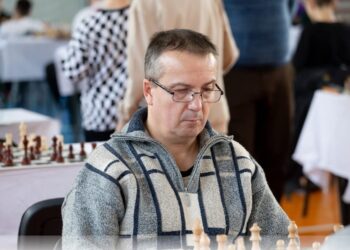 Senior Cristian Gurnov, pe podium la turneul de șah „Trofeul Minerva Brăila 2025″