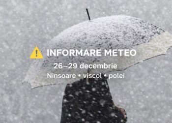 Atenție! La Tulcea „stă” să ningă- avertizează meteorologii!