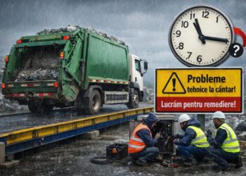 Probleme temporare cu cântarul deșeurilor