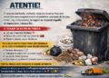 Atenționare pentru cetățenii de la case/ Fără jar în pubele!