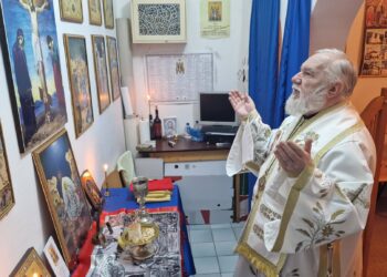 PS Visarion, cu Sf. Liturghie și rugăciune la “Spiru Haret” din municipiu