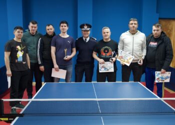 „Cupa Protecției Civile ASPR 2026”, la tenis de masă, între pompieri