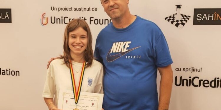 Tulceanca Maria Iancu, medaliată cu bronz la Festivalul internațional al Șahului în Școală- Iași