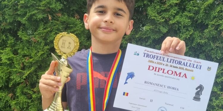 Horia Romanescu, vicecampion la Festivalul internațional de Șah „Trofeul Litoralului” 2026