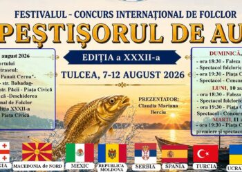 După baschet, Tulcea se umple, din nou, cu folclor din toată lumea la „Peștișorul de Aur”