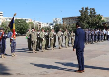 Ziua Imnului Național al României, marcată la Tulcea