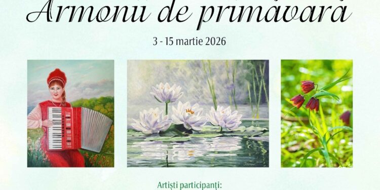 „Armonii de primăvară” – Expoziție Delta Arte la Casa Avramide