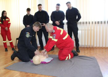 Jandarmii tulceni învață să acorde primul ajutor