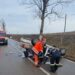 Beată criță la volan a intrat într-un pom pe ruta Tulcea- Agighiol. Mare noroc a avut!