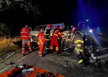 Accident cumplit, în miez de noapte, aproape de Sabangia