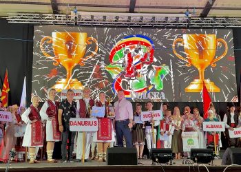 Trofeul festivalului „Peștișorul de Aur” 2025… rămâne în Tulcea pentru ansamblul „Danubius”