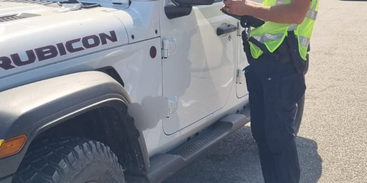 Două ore de acțiune rutieră la intrarea în municipiu