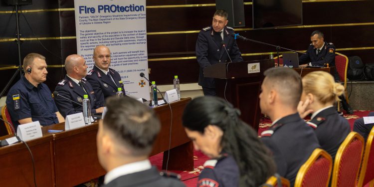 ISU „DELTA” Tulcea a lansat un proiect transfrontalier pentru combaterea incendiilor de vegetație de-a lungul Dunării