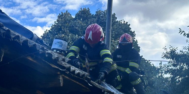 Incendiu la o locuință în municipiu