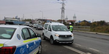 Viteza, în obiectivul Poliției Rutiere pe segmentul Tulcea-Babadag-Baia- limita de județ