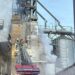 Incendiu cu noaptea-n cap la un uscător de cereale din Enisala