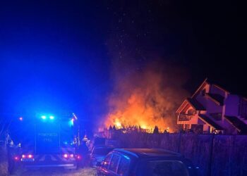 Incendiu la o anexă gospodărească din municipiu