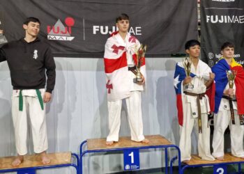 Albert Pănuță, bronz la Oyama Cup- Barcelona. Arbitrii au zis că e prea „gras” pentru argint