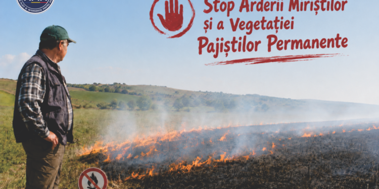 Atenționare de la APIA: Incendierea intenționată a miriștei ustură tare la buzunar!