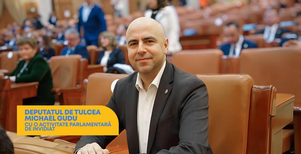 Deputatul Michael Gudu, în Parlamentul României: din 114 propuneri legislative, 25 au devenit legi