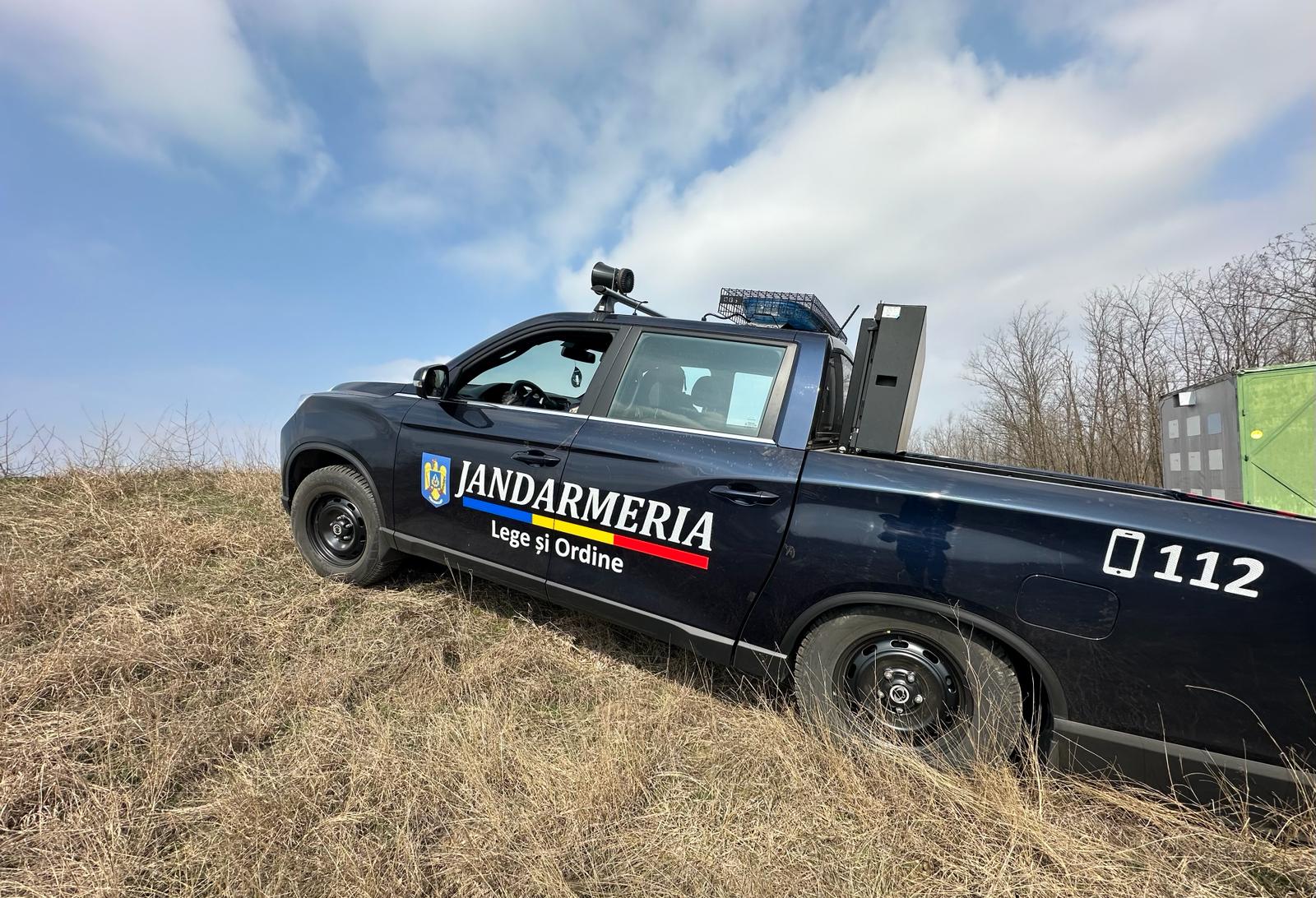 Jandarmeria Tulcea a primit în dotare o autospecială Ssangyong Musso Grand Style