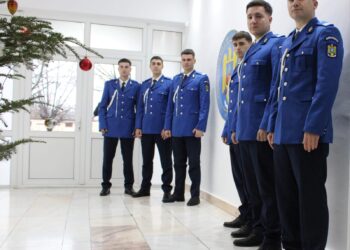 Șase subofițeri jandarmi își încep cariera la Jandarmeria Tulcea