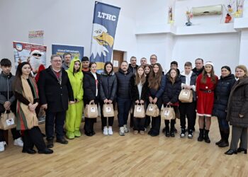 Magia Crăciunului a ajuns și la copiii din Frecăței