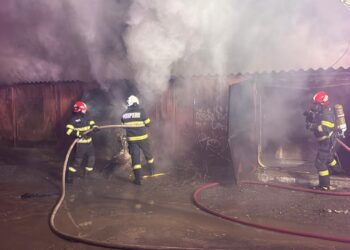 Incendiu violent în centrul municipiului