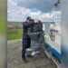 Motor de barcă furat din Norvegia, găsit la Tulcea