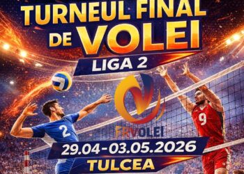 Turneul final al voleibaliștilor băieți, U19, se ține la Tulcea