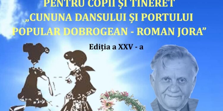 Duminică, în Piața Civică/ „Cununa dansului și portului popular dobrogean – ROMAN JORA”