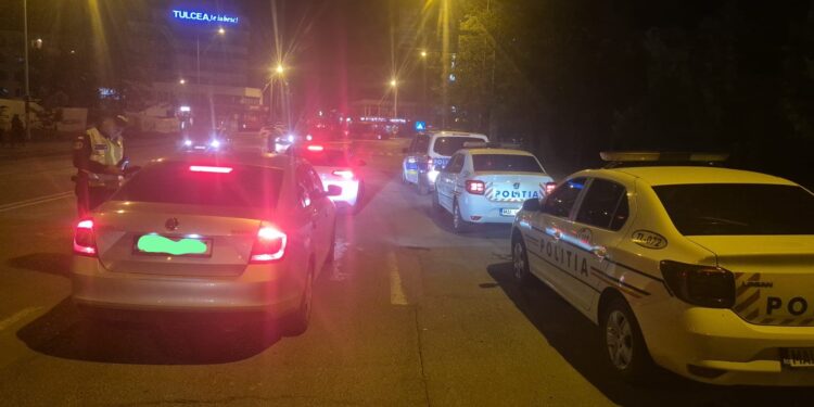 Noapte albă într-o mega acțiune a poliției în tot județul