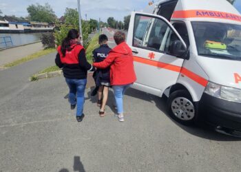 Intervenție promptă a polițiștilor într-un caz medical la Delta Triathlon 2026
