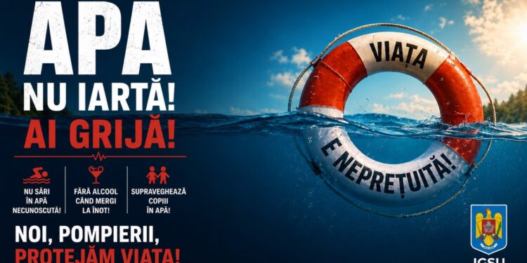 Apa nu iartă! Ai grijă!