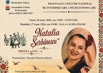 Festivalul-Concurs Național  de Interpretare a Muzicii Populare „Natalia Șerbănescu”, pe scena din Piața Civică