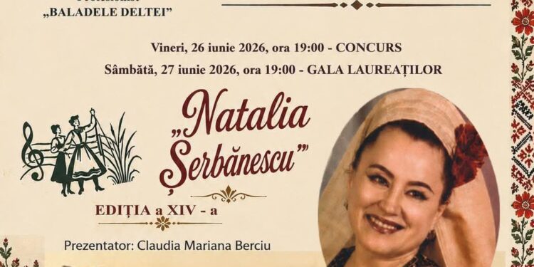 Festivalul-Concurs Național de Interpretare a Muzicii Populare „Natalia Șerbănescu”, pe scena din Piața Civică
