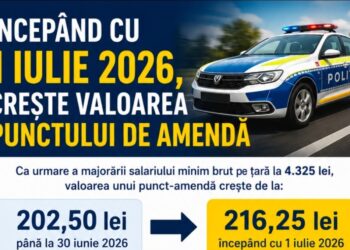 Veste „bună” pentru șoferi. De astăzi se măresc amenzile!