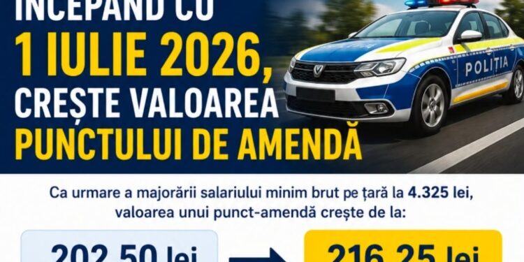 Veste „bună” pentru șoferi. De astăzi se măresc amenzile!