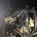 O mașină s-a făcut zob, astă noapte, aproape de Balabancea. Șoferul a murit pe loc