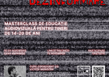 Liceenii din Tulcea, invitați la masterclass-ul „Dezinformare” 