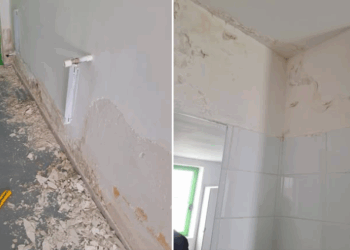 Baza sportivă din Baia a început să cedeze. Constructorul repară pe cheltuiala lui