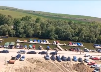 Jandarmii asigură ordinea la evenimentul „Low and Loud” din zona debarcaderului din Murighiol