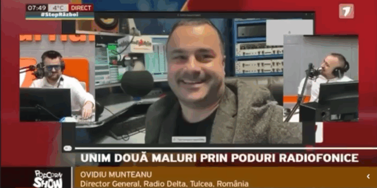 Radio Delta, „cap de pod radiofonic” între Chișinău și Tulcea, de Ziua Națională a României
