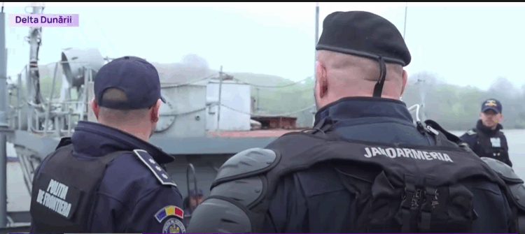 Jandarmii tulceni au participat la exercițiul militar multinațional Sea Shield, în Deltă