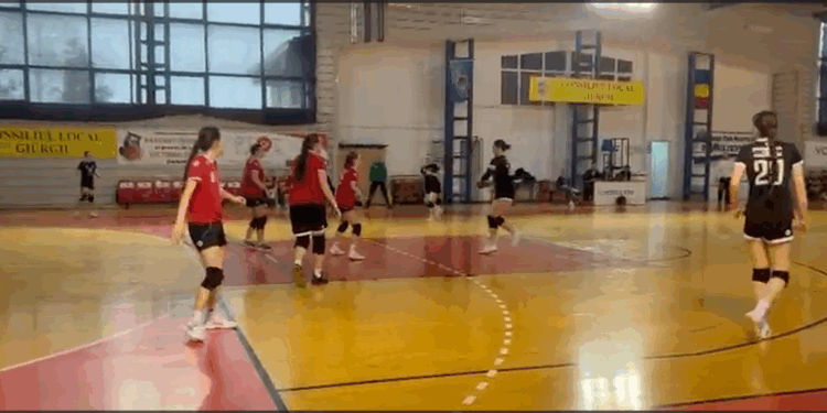 Handbal feminin, junioare 2/ Tulcencele au bătut…de „s-au auzit câinii în Giurgiu”!